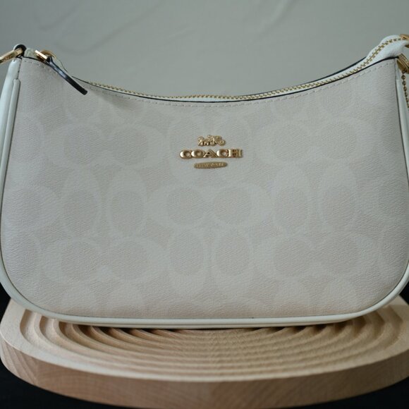 Coach Teri Shoulder Bag In Signature Canvas CA548 - Picture 4 of 8